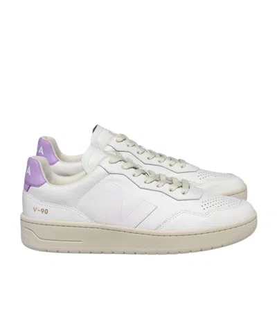 Veja V-90 Low-cut Casual Shoes In White