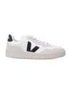 Veja Women's V-90 Extra White Nautico In Black