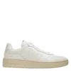 Veja V-90 Organic Leather Sneaker In White