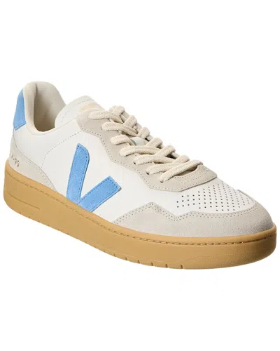 Veja V-90 O.t. Leather Sneaker In Multi