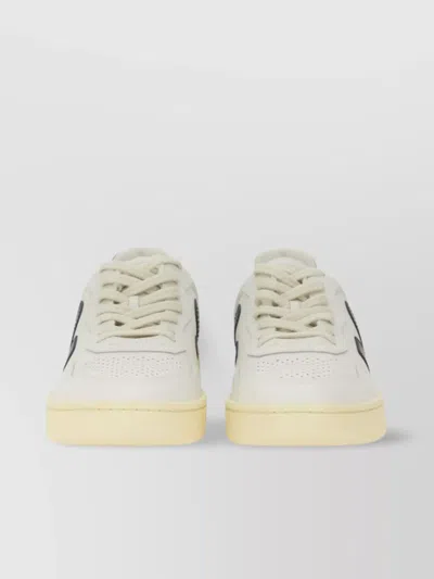 Veja V-90 Perforated Toe Box Sneakers In Yellow