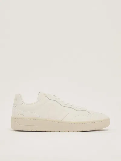 Veja V-90 Sneaker In Bianco