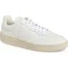 Veja Mens V-90 O.t Leather Extra White Trainers In Extra-white