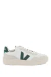 Veja V-10 Suede-trim Sneaker