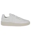 Veja Mens V-90 O.t Leather Extra White Trainers In Extra White