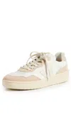 Veja V-10 Colorblock Leather Low-top Sneakers In Extra White Pierre