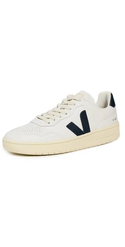 VEJA V-90 SNEAKERS EXTRA-WHITE/NAUTICO