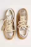 Veja V-90 Sneakers In Gold