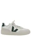 Veja Organic Leather Sneakers V-90 In White