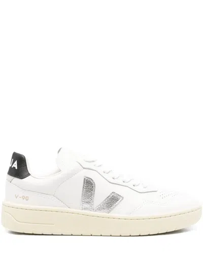 Veja V-90 Sneakers In White