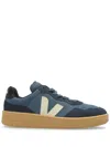 Veja V-90 Suede Sneakers In Blue