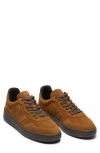 Veja V-90 Water Repellent Suede Sneaker In Brown