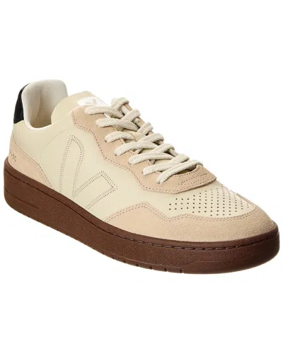 Veja V-90 Zz O. T. Leather Sneaker In Multi