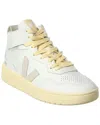 Veja V-95 O. T. Leather Sneaker In White