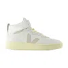 Veja V-95 Leather Sneakers In White