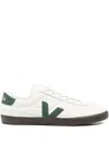 Veja Multicolour Leather Suede Sneaker In White