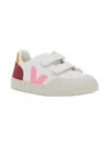 Veja V-logo Velcro Trainers In White