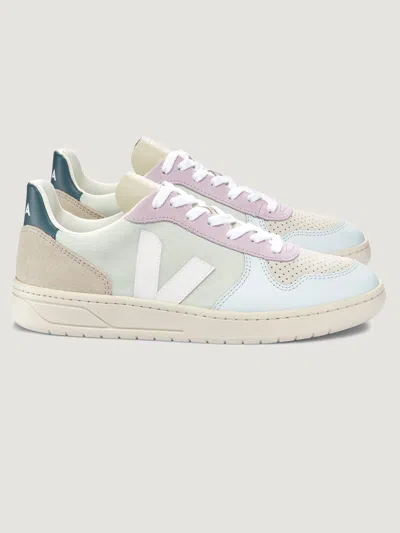 Veja V10 In Jade White Multico