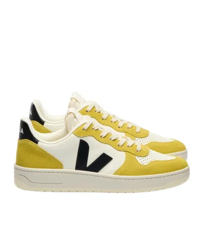 Veja V-10 Lace-up Sneakers In Multi
