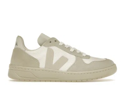 Pre-owned Veja V10 Mesh (women's) Sneakers In White/natural