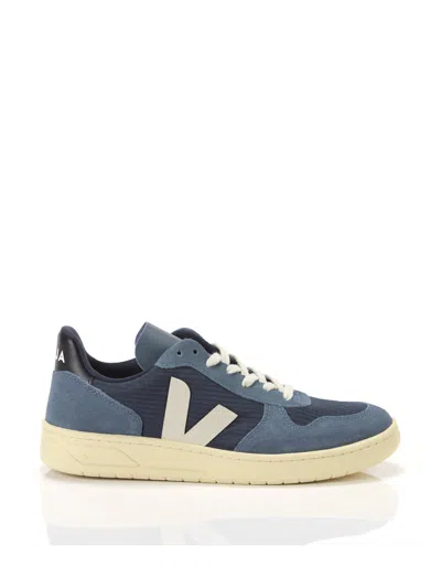Veja V-10 Ripstop Sneakers In Blue