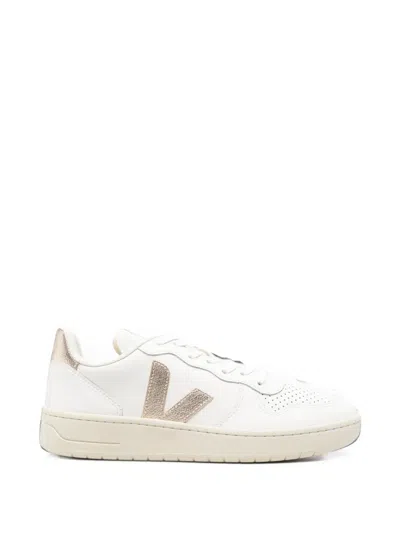 Veja V-10 Sneakers In White