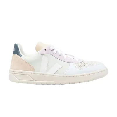Pre-owned Veja V-10 Suede 'jade Multi-color' | Men's Size 36 In Multicolor