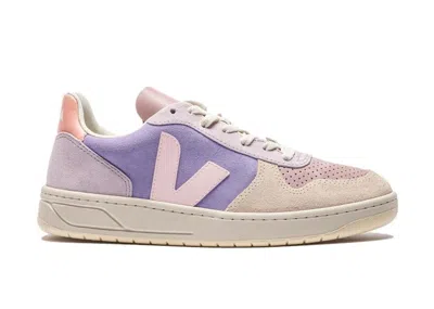 Pre-owned Veja V10 Suede (women's) Sneakers In Co Lavande In Purple