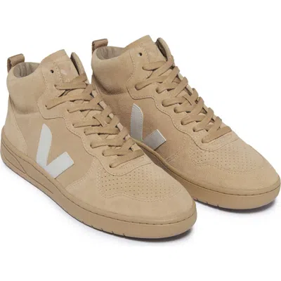 Veja V-15 Mid Top Sneaker In Multi