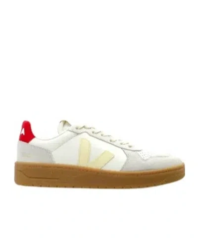 Veja V-82 Lace-up Sneakers In Gray