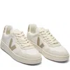 Veja V-90 Leather Sneaker In White