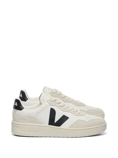 Veja Minimalist Low-top Sneakers With Iconic V Logo In Multi