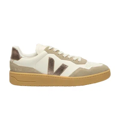 Pre-owned Veja V-90 'pure Bronze Natural' | White | Men's Size 37