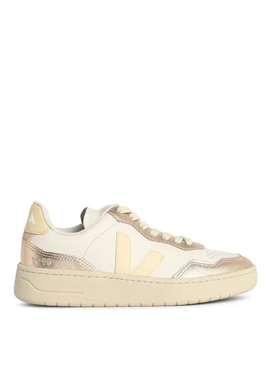 Veja V90 White Leather Sneakers