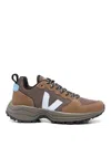 Veja Venturi Ii Sneakers With Chunky Rubber Sole In Brown