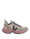 Veja Venturi Chunky Alveomesh Trainers Col: Dune/ Black, Size: 6 In Grey