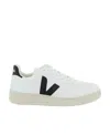 Veja Low-top Sneakers With Perforated Detailing And Iconic Logo In Animal Print