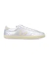 Veja Low-top Metallic Finish Rubber Sole Sneaker