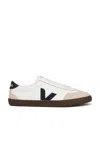 Veja Volley Leather Sneaker In Brown