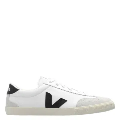 Veja Volley Canvas Low-top Sneakers In White