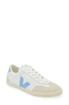 Veja Volley Low-top Court Sneakers In White/aqua