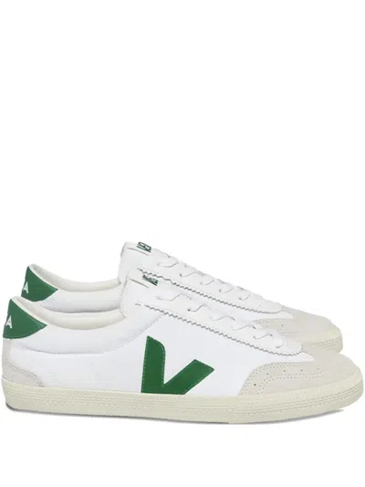 Veja Volley Canvas Sneakers In White