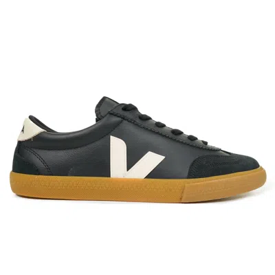 Veja Volley Leather Black Pierre