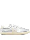 Veja Volley Leather Sneakers Color Silver