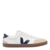 Veja Multicolor Suede And Fabric Volley Sneakers In White