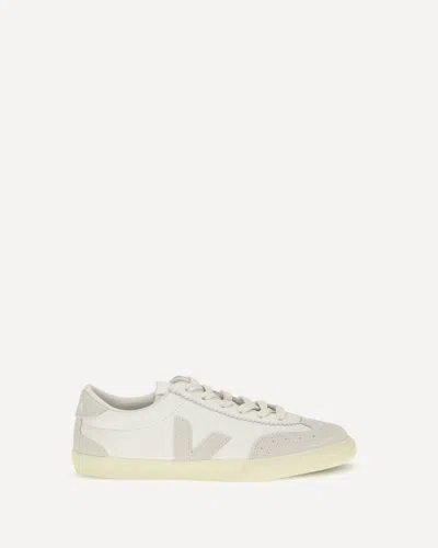 Veja Volley Leather Sneakers In White