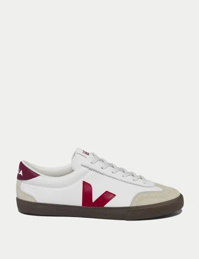 Veja Volley Leather In White