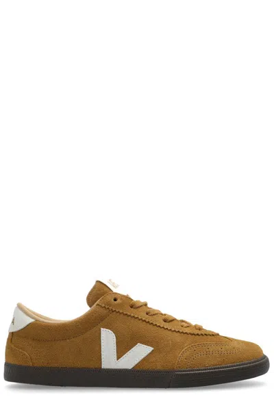 Veja Womens Mid Brown Volley Suede Low-top Trainers Eur 36 / 3 Uk