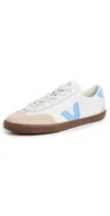 Veja Volley White Aqua Bark In White/aqua/bark