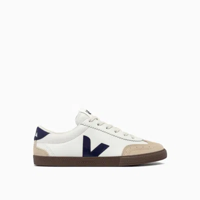 Veja Volley O.t Leather Sneakers Vo2003531b420 In White